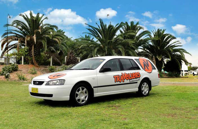 Image of the Ford Falcon Station Wagon from Travellers Autobarn in Australia - KILROY